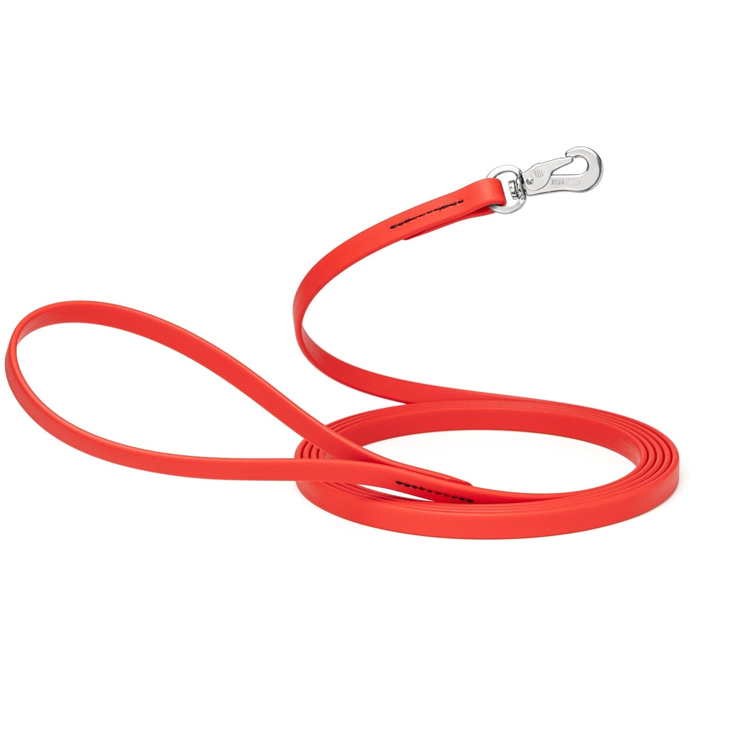 Viper Long Line 15 ft Biothane Dog Lead with SPRENGER Stainless Steel Hook Cherry Red 1 2" Dog Leashes Dogline