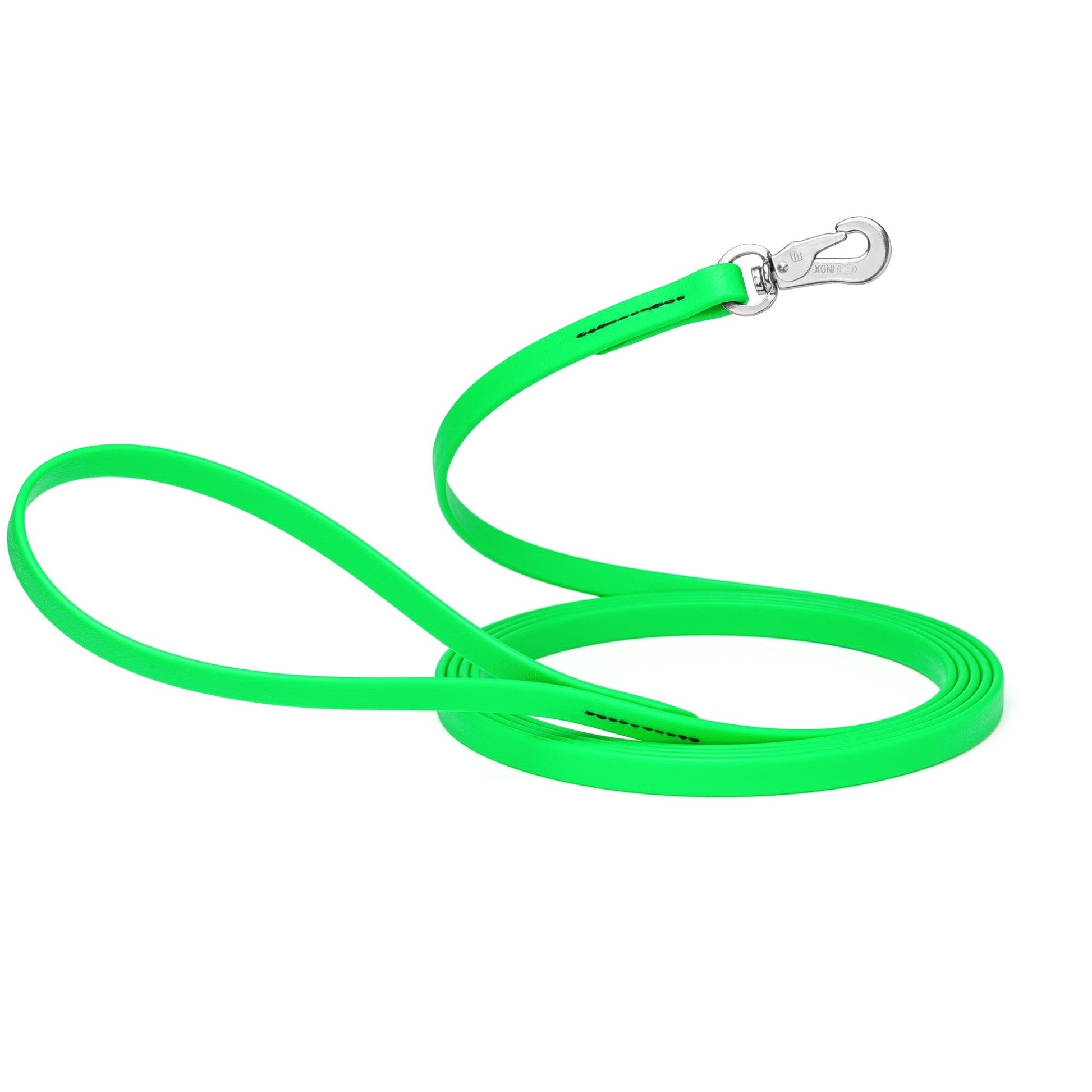 Viper Long Line 10 ft Biothane Dog Lead with SPRENGER Stainless Steel Hook Tropical Green 1 2" Dog Leashes Dogline