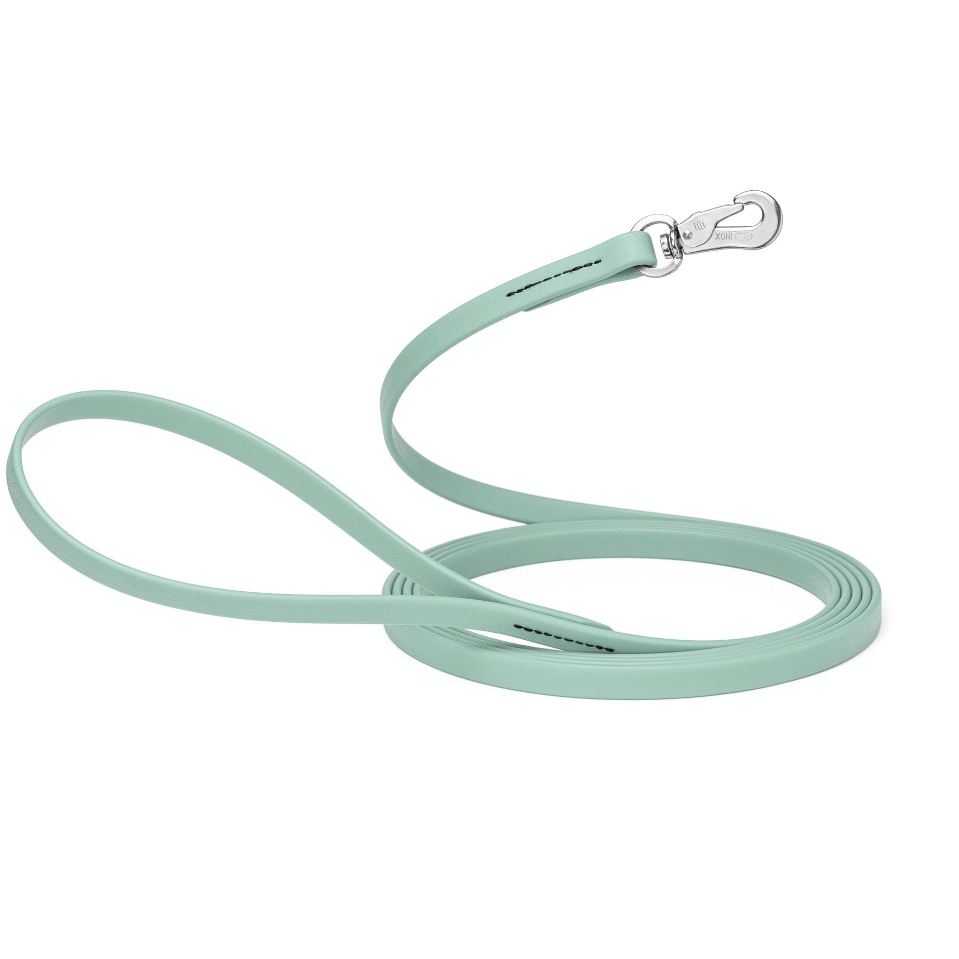 Viper Long Line 10 ft Biothane Dog Lead with SPRENGER Stainless Steel Hook Sage Green 1 2" Dog Leashes Dogline
