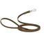 Viper Long Line 10 ft Biothane Dog Lead with SPRENGER Stainless Steel Hook Dark Chocolate Brown 1 2" Dog Leashes Dogline