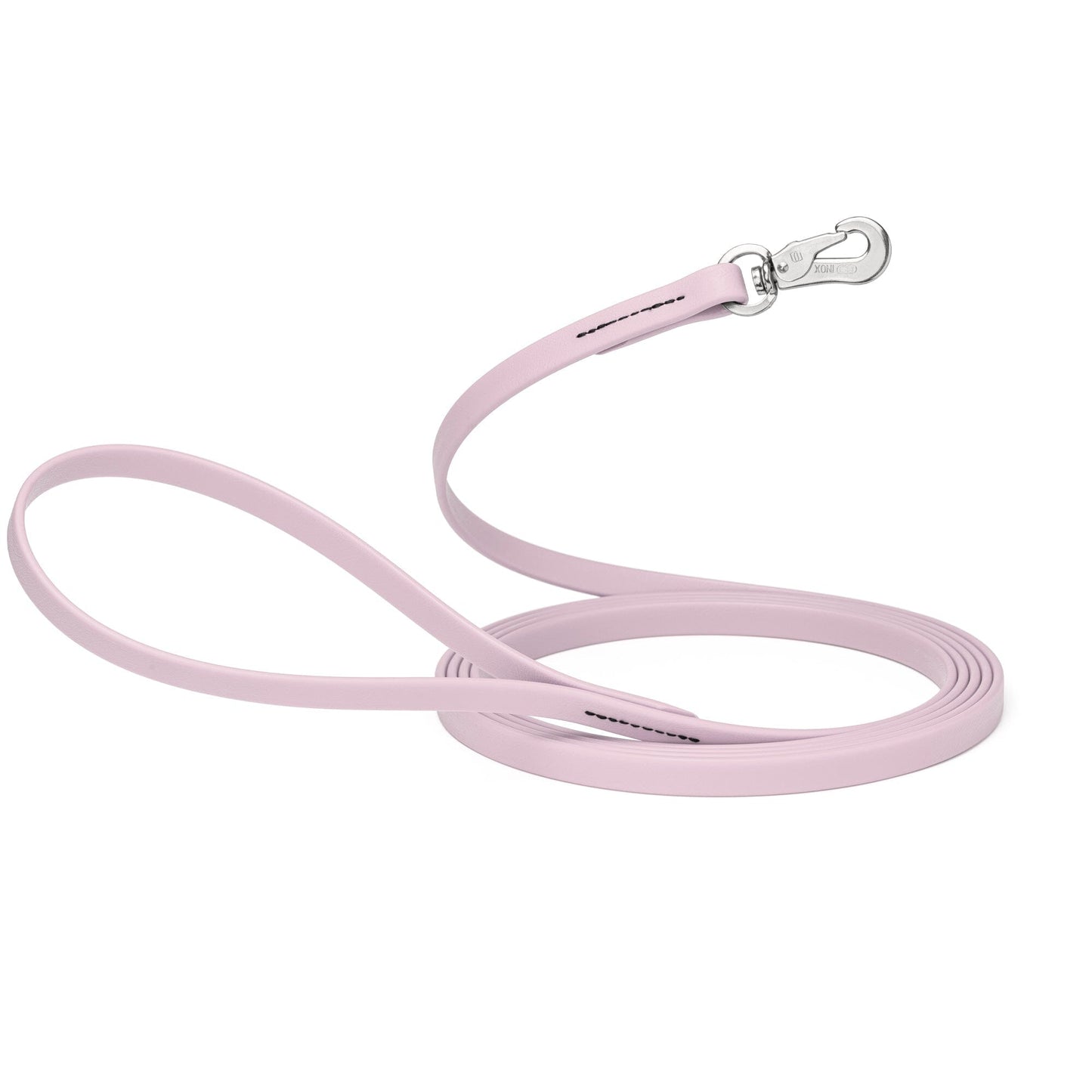 Viper Long Line 15 ft Biothane Dog Lead with SPRENGER Stainless Steel Hook Pastel Purple 1 2" Dog Leashes Dogline