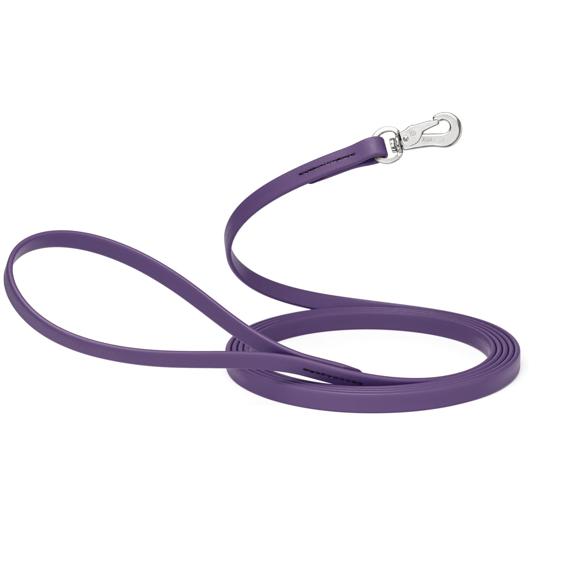 Viper Long Line 15 ft Biothane Dog Lead with SPRENGER Stainless Steel Hook Violet Purple 1 2" Dog Leashes Dogline