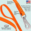 Viper Long Line 10 ft Biothane Dog Lead with SPRENGER Stainless Steel Hook Dog Leashes Dogline