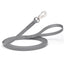 Viper Long Line 15 ft Biothane Dog Lead with SPRENGER Stainless Steel Hook Battleship Gray Dog Leashes Dogline