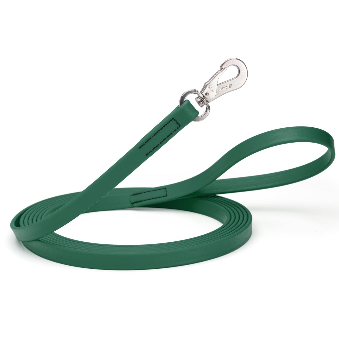 Viper Long Line 15 ft Biothane Dog Lead with SPRENGER Stainless Steel Hook Hunter Green Dog Leashes Dogline