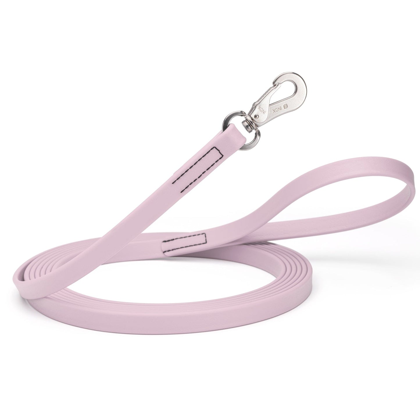Viper Long Line 10 ft Biothane Dog Lead with SPRENGER Stainless Steel Hook Pastel Purple Dog Leashes Dogline