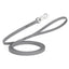 Viper Long Line 20 ft Biothane Dog Lead with SPRENGER Stainless Steel Hook Battleship Gray 1 2" Dog Leashes Dogline