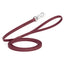 Viper Long Line 20 ft Biothane Dog Lead with SPRENGER Stainless Steel Hook Merlot Burgundy 1 2" Dog Leashes Dogline