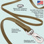 Viper Long Line 20 ft Biothane Dog Lead with SPRENGER Stainless Steel Hook Dog Leashes Dogline