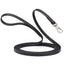 Viper Long Line 20 ft Biothane Dog Lead with SPRENGER Stainless Steel Hook Black Dog Leashes Dogline