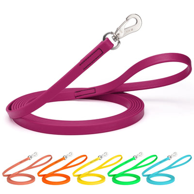 Viper Long Line 20 ft Biothane Dog Lead with SPRENGER Stainless Steel Hook Dog Leashes Dogline