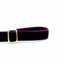 Burgundy Velvet Dog Leash 2 Hounds Design