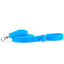 Turquoise Velvet Dog Leash 2 Hounds Design