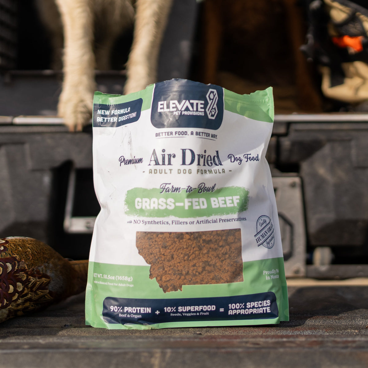Air-Dried Beef Formula Dog Food Elevate Pet Provisions