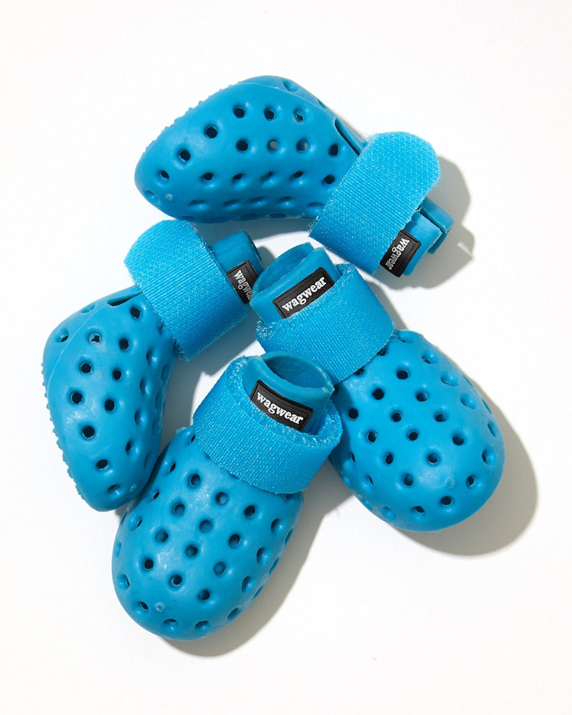 Mojave WagWellies by Wagwear Cobalt Blue Dog Footwear Wagwellies