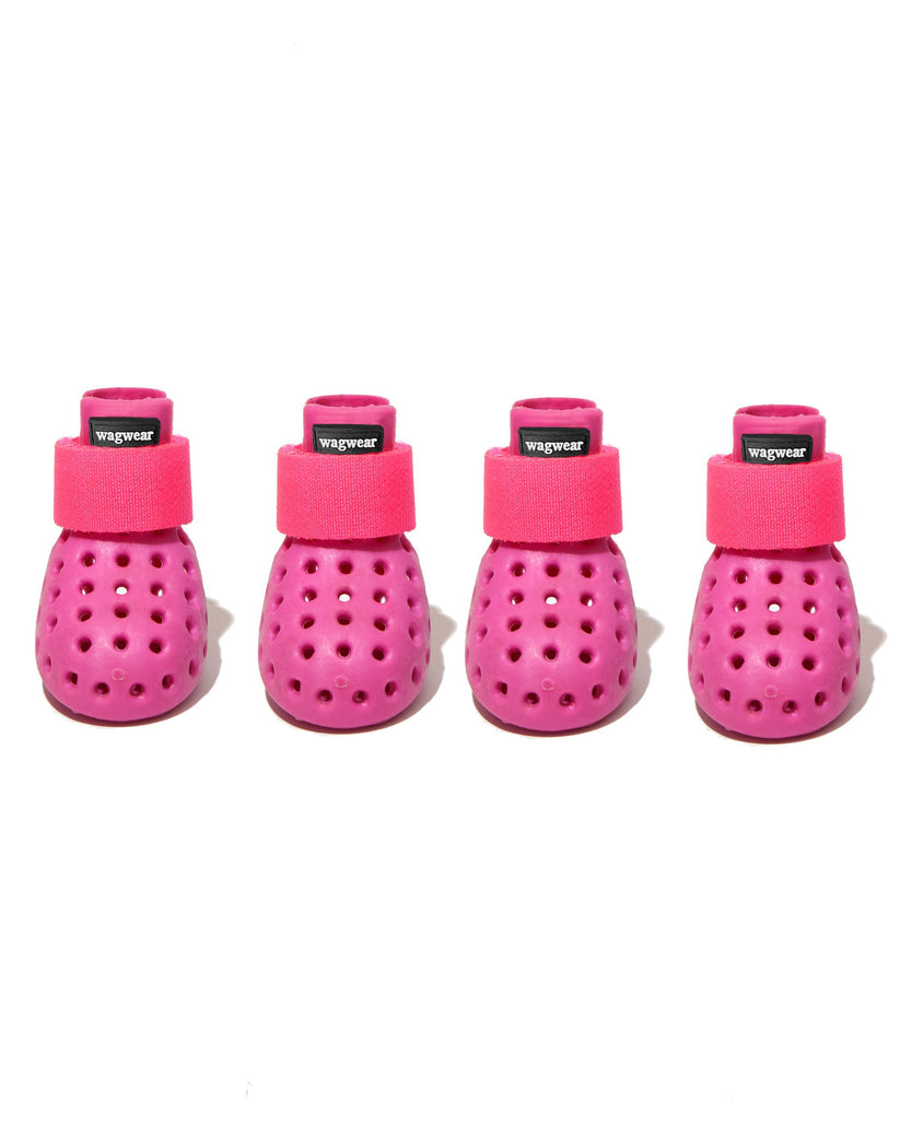 Mojave WagWellies by Wagwear Hot Pink Dog Footwear Wagwellies