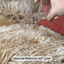 PupProtector™ Luxe Waterproof Bed Runner - Plush Sheep Tan Dog Blanket Paw