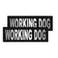 Removable Reflective Patches (Set of 2) WORKING DOG Dog Harnesses Dogline