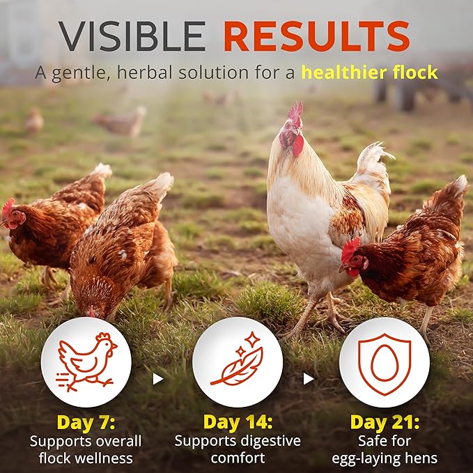 WormStop – Natural Dewormer for Chickens Buff Clucks
