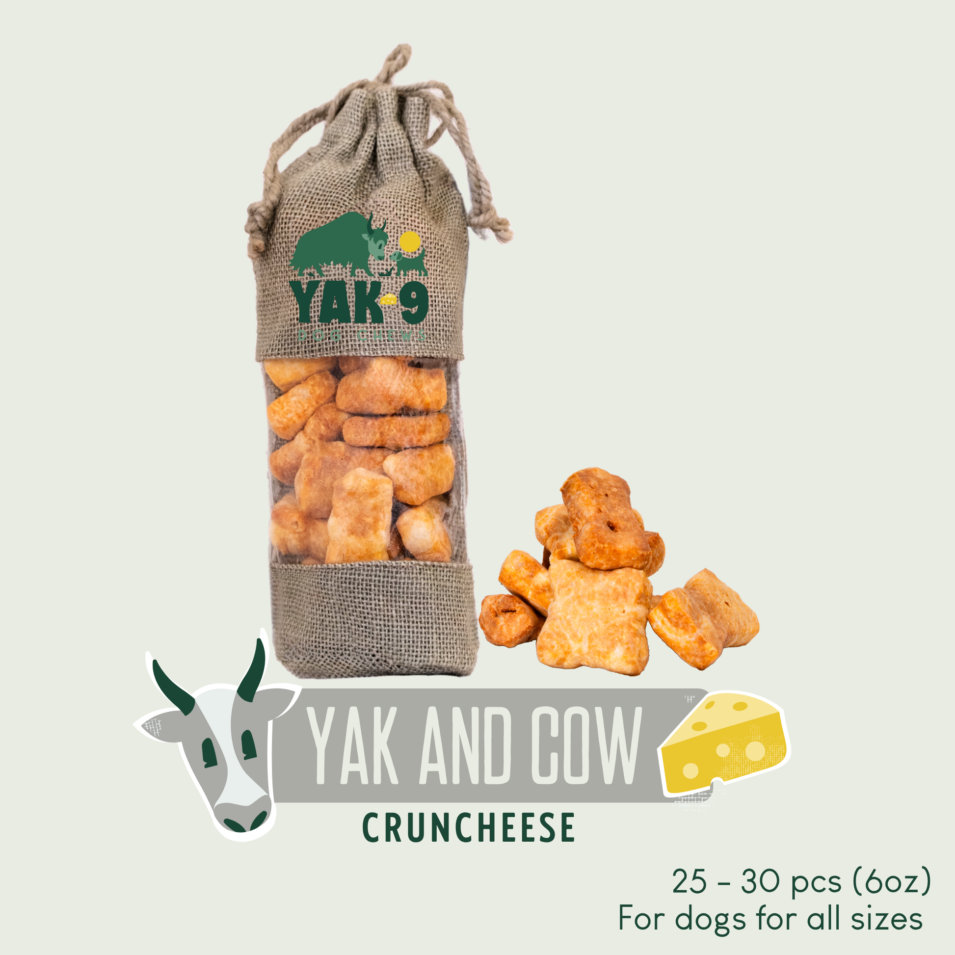 Yak and Cow Cheese Chews for Dogs YAK AND COW MILK CHEWS Yak9 Chews