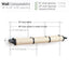 Horizontal Scratching Post for Cats Onyx Bamboo 3-Tier Double Cat Scratcher Catastrophic Creations