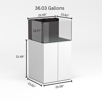 Reef Ready 35-Gallon AIO System Saltwater Tank Sea Cardinal