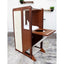 The Overlook - Sturdy - Bamboo Cat Tree English Chestnut Bamboo Natural Canvas Yes Cat Condo Catastrophic Creations
