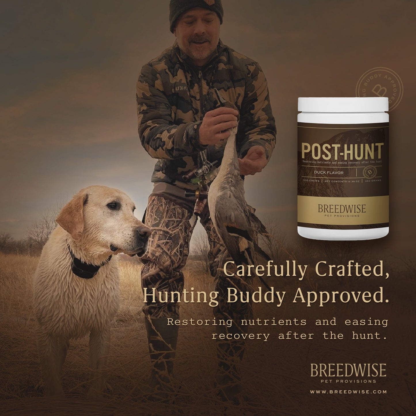 Breedwise Post-HUNT Soft Dog Chews Dog Treat Breedwise Pet Provisions