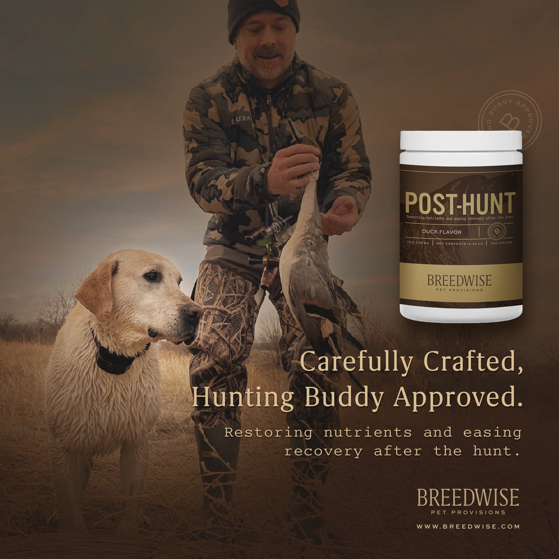Breedwise Pre & Post-HUNT Soft Dog Chews - Bundle Dog Treat Breedwise Pet Provisions