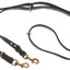 Viper Leather Adjustable Working Lead 8ft Leashes, Leather Dog Leads Dogline
