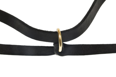 Viper Leather Adjustable Working Lead 8ft Leashes, Leather Dog Leads Dogline