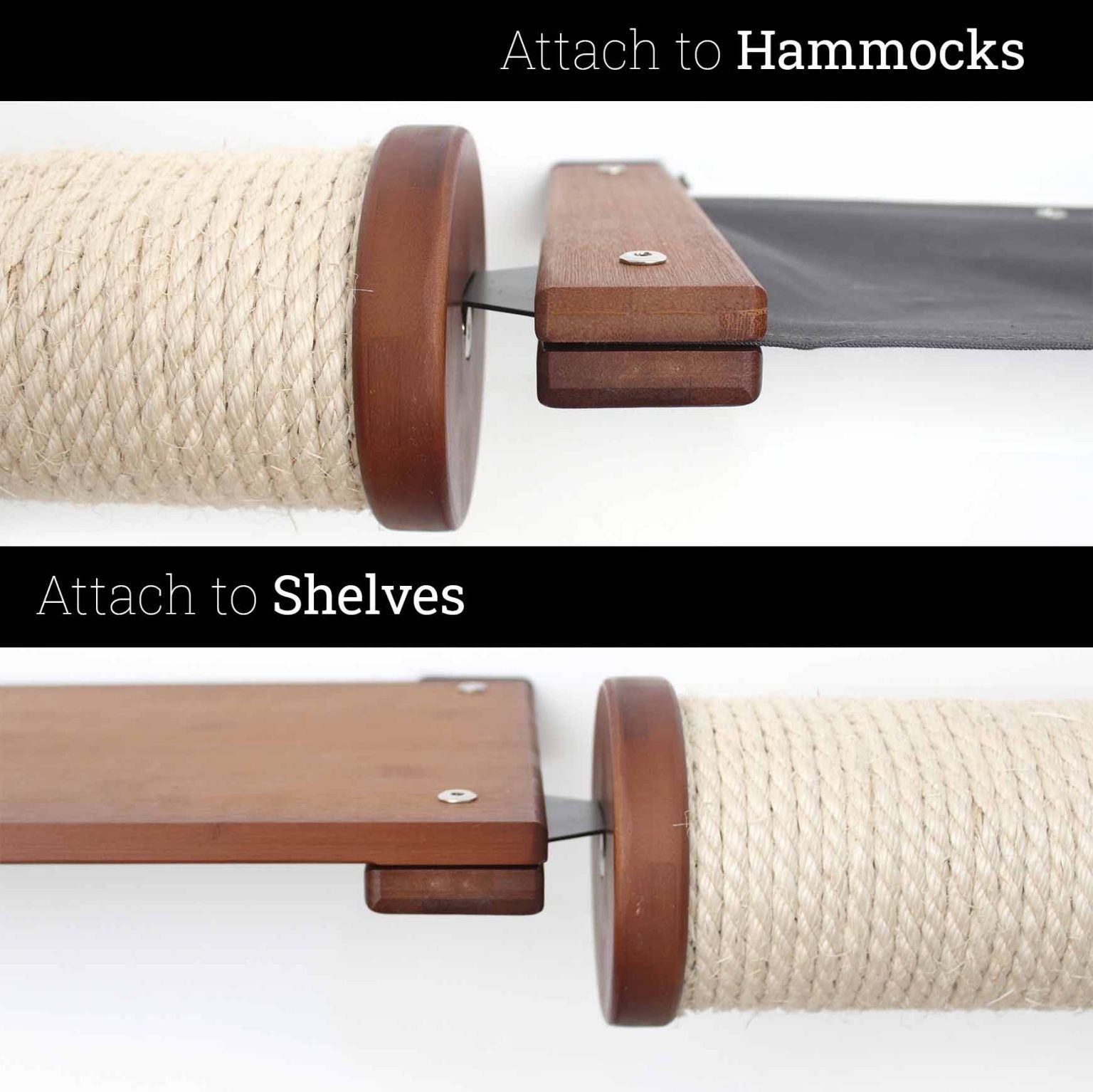 Horizontal Scratching Post for Cats Cat Scratcher Catastrophic Creations
