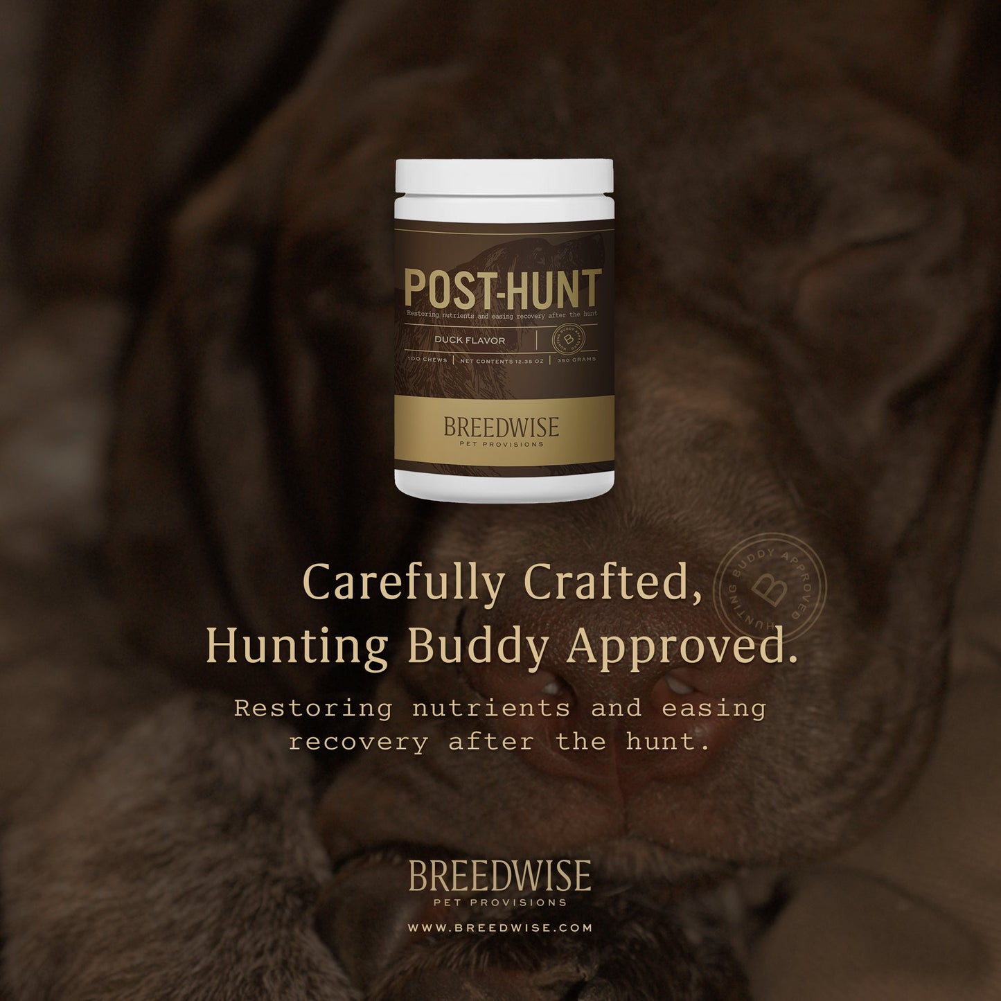 Breedwise Post-HUNT Soft Dog Chews Dog Treat Breedwise Pet Provisions