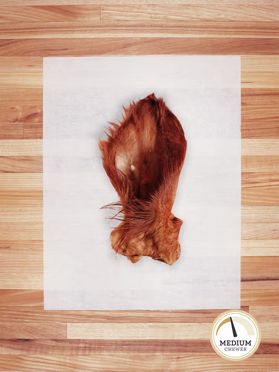 Beef Ear (Hairy) Chews Farm Hounds