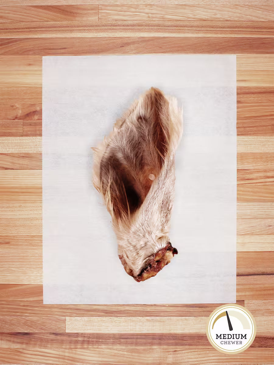 Beef Ear (Hairy) Chews Farm Hounds
