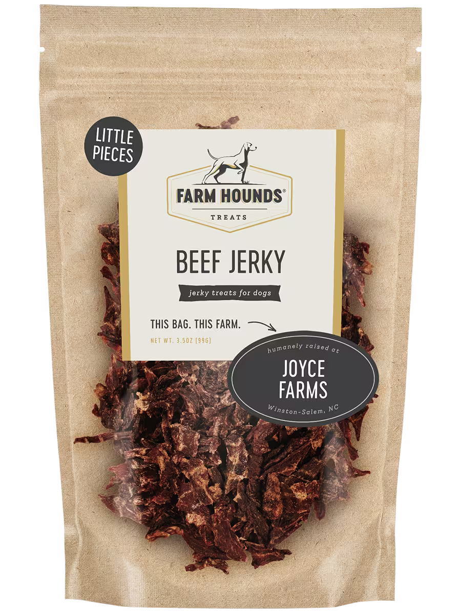 Beef Jerky Little Pieces (3.5oz) Jerky Farm Hounds