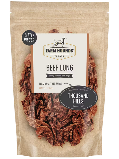 Beef Lung Little Pieces Organs Farm Hounds