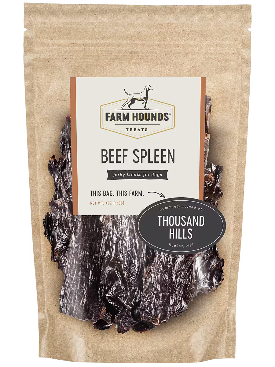 Beef Spleen Organs Farm Hounds