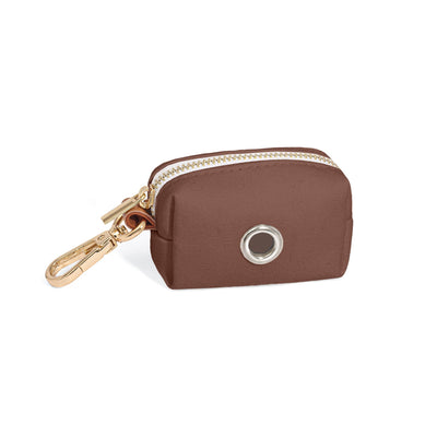 Espresso Brown Waste Bag Holder Pet Waste Bag Dispenser SUNNY TAILS