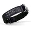 Leather + Nylon Spiked Dog Collar Black Dog Collars Dogline