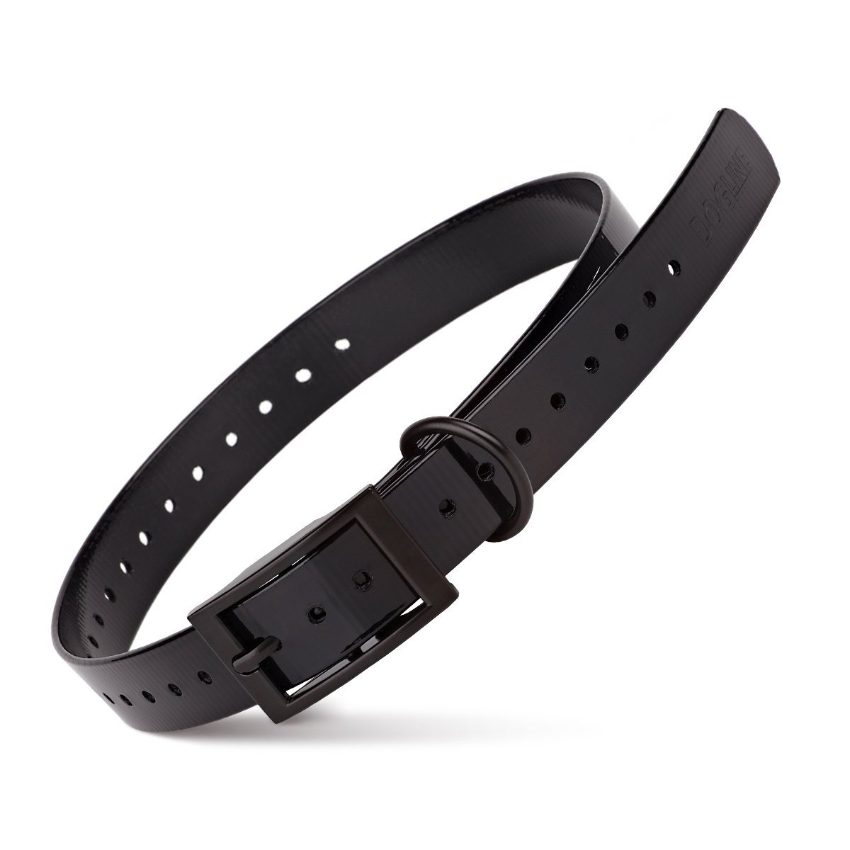 Biothane E-Collar Replacement Strap Black 11”-26” Dog Collars Dogline