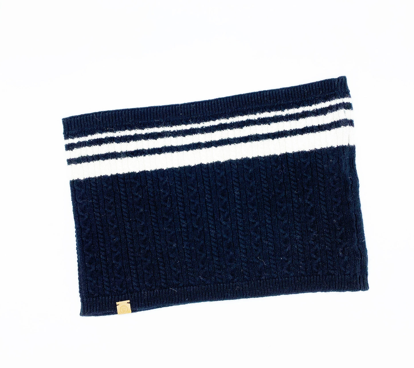 Cashmere Blend Scarf sets for Pets and their humans, Black and White LARGE BANDANA BESPOKE PAWS