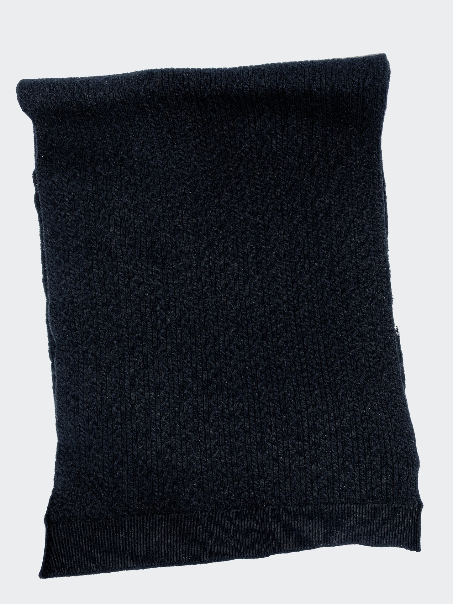 Cashmere Blend Scarf sets for Pets and their humans, Black and White BANDANA BESPOKE PAWS