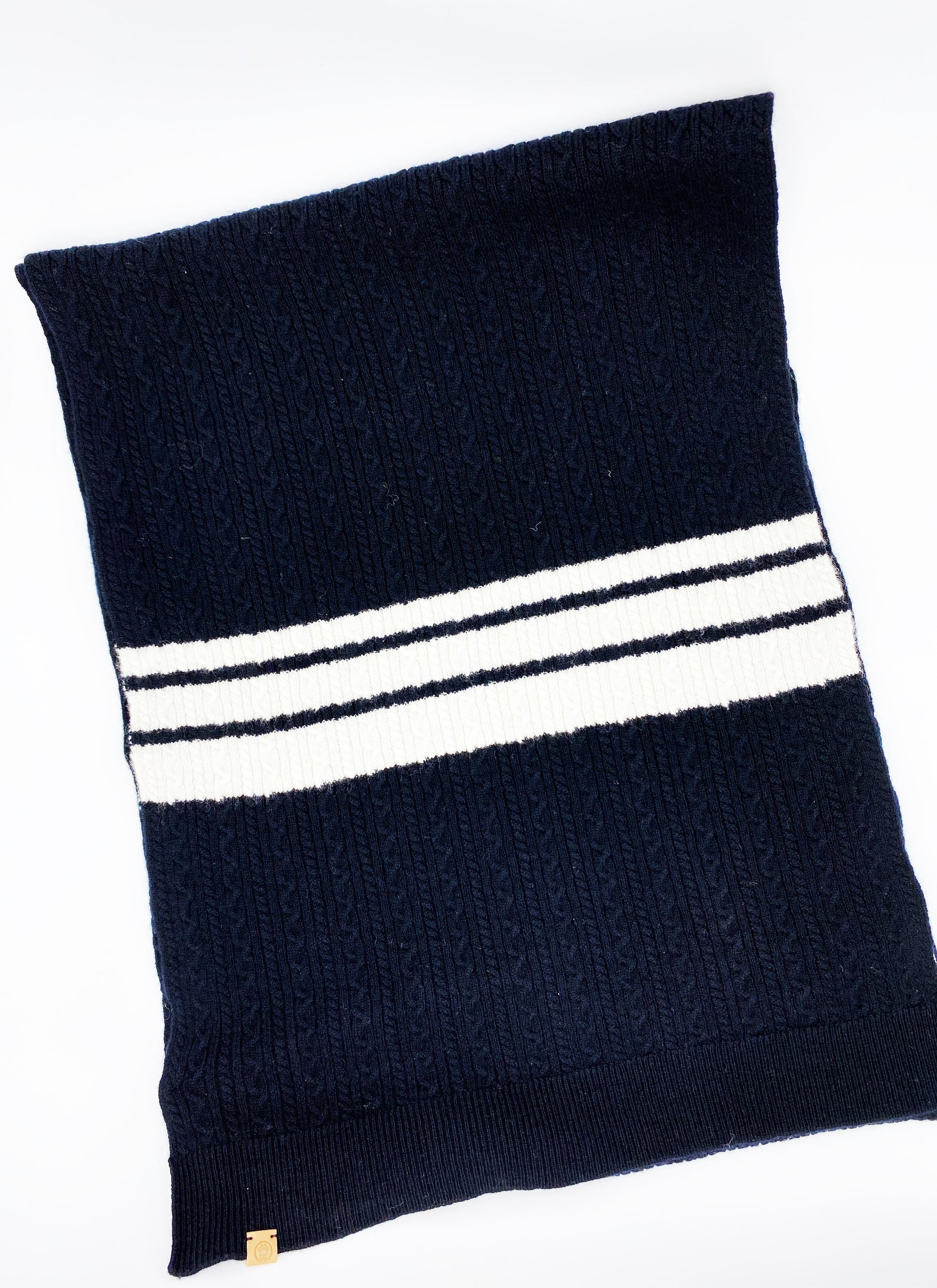 Cashmere Blend Scarf sets for Pets and their humans, Black and White ADULT-ONE SZ BANDANA BESPOKE PAWS