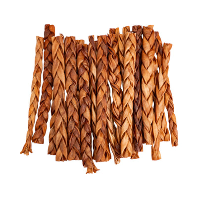 All-Natural Braided Collagen Stick Dog Treats, Supports Joint, Skin & Coat Health – 12-Inch Standard (25/Case) Dog Treats American Pet Supplies