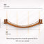 Cat Bridge for Wall English Chestnut Bamboo 50" Cat Bridge Catastrophic Creations