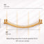 Cat Bridge for Wall Natural Bamboo 50" Cat Bridge Catastrophic Creations