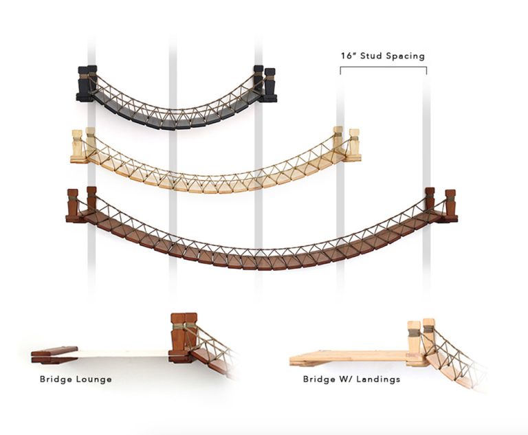 Cat Wall Bridge and Shelf Set Cat Bridge Catastrophic Creations