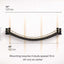 Cat Bridge for Wall Onyx Bamboo 50" Cat Bridge Catastrophic Creations