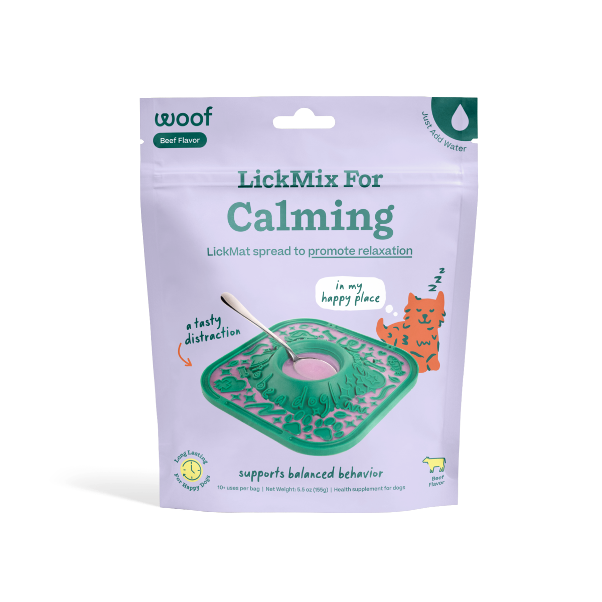 LickMat LickMix - Calming Woof